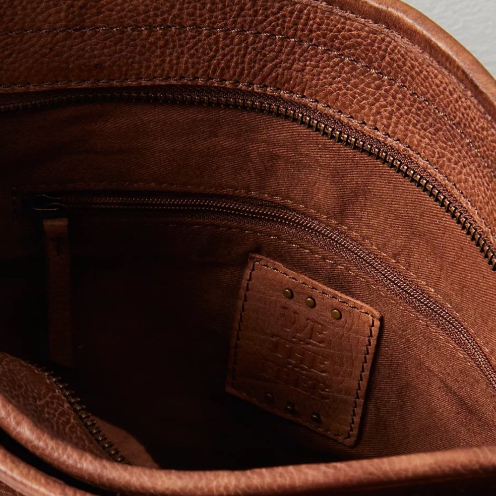 NWTS FREE PEOPLE LEATHER BAG - Picture 4 of 12